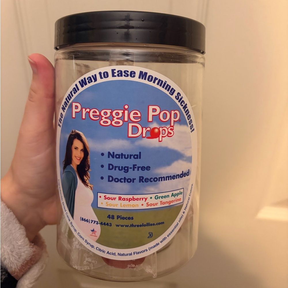 Preggie Pop Drops for Morning Sickness Relief